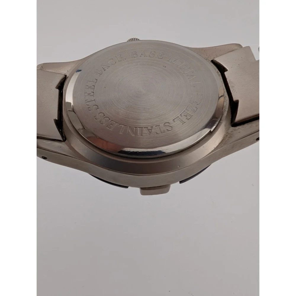Andover Watch Men 40mm Case‎ Black & Silver 6.75